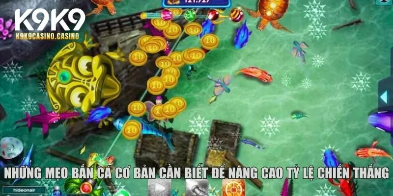 Những mẹo bắn cá cơ bản cần biết để nâng cao tỷ lệ chiến thắng